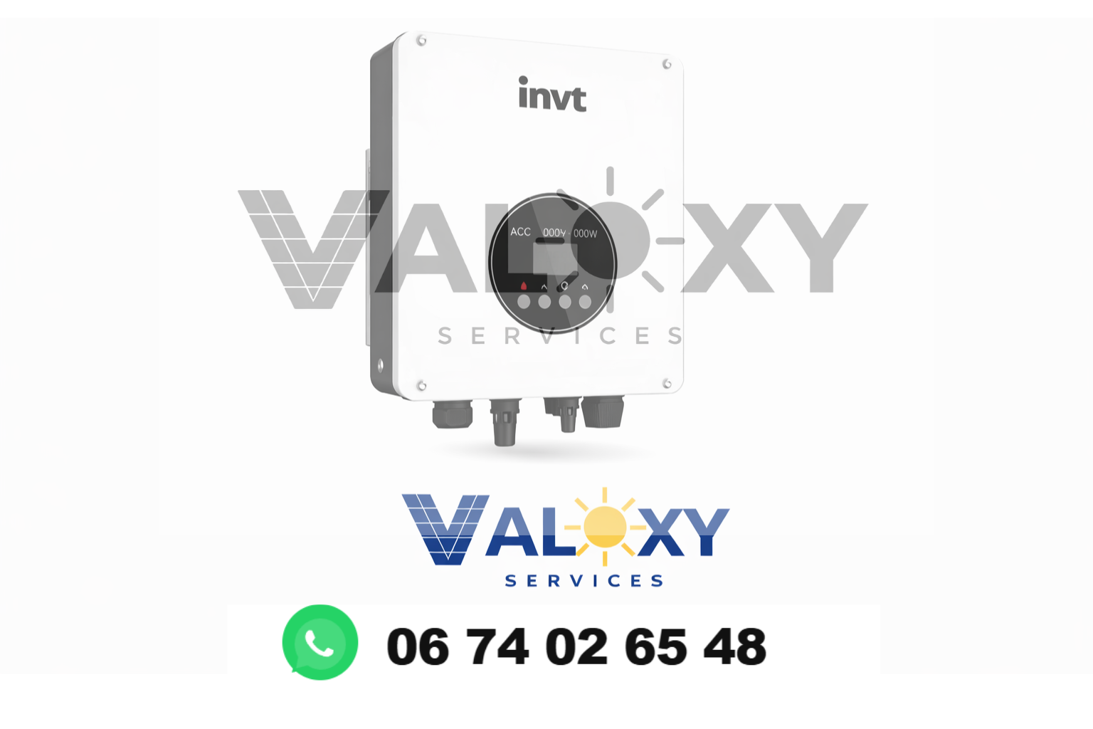 Onduleur d'injection INVT On-Grid